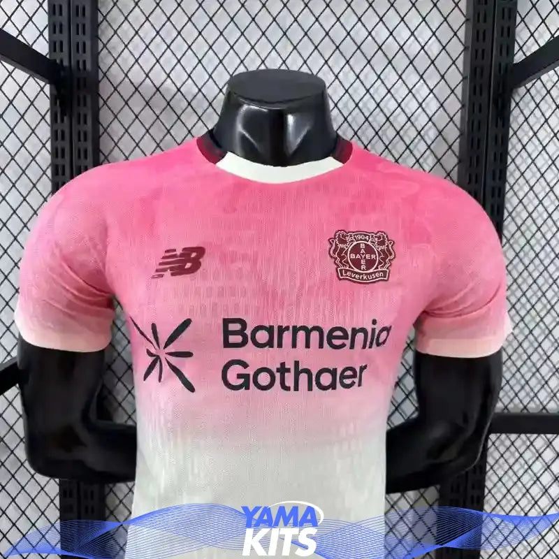 MAILLOT BAYERN LEVERKUSEN "Rose" 2025/2026 YamaKits Foot