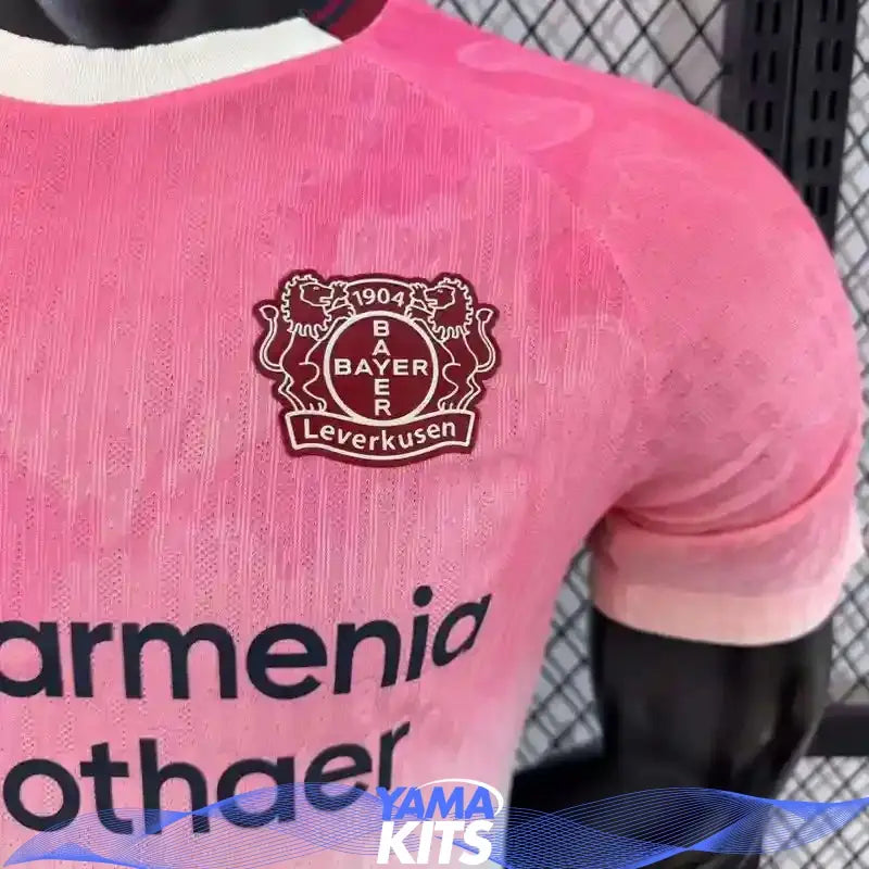MAILLOT BAYERN LEVERKUSEN "Rose" 2025/2026 YamaKits Foot