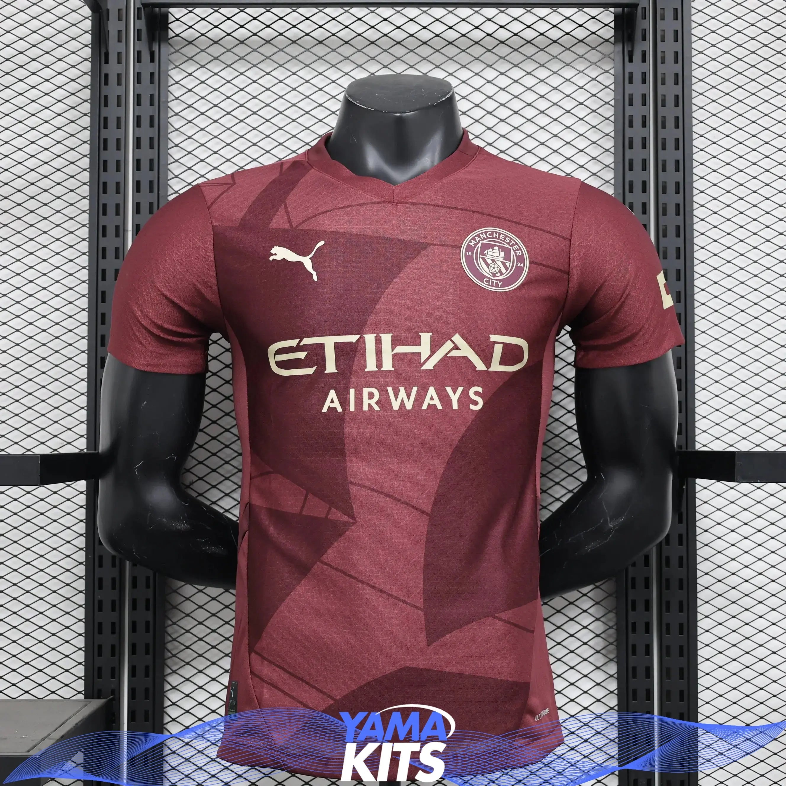 Maillot Manchester city 2024/2025 Version Player YamaKits Foot