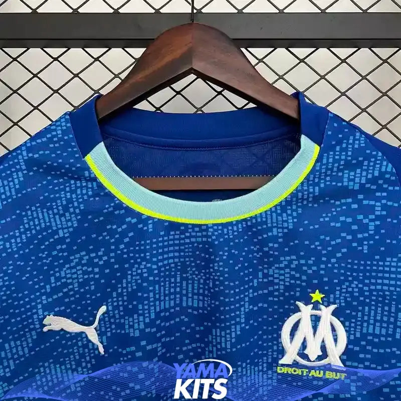 Maillot Marseille extérieur "Bleu" 2025/2026 YamaKits Foot