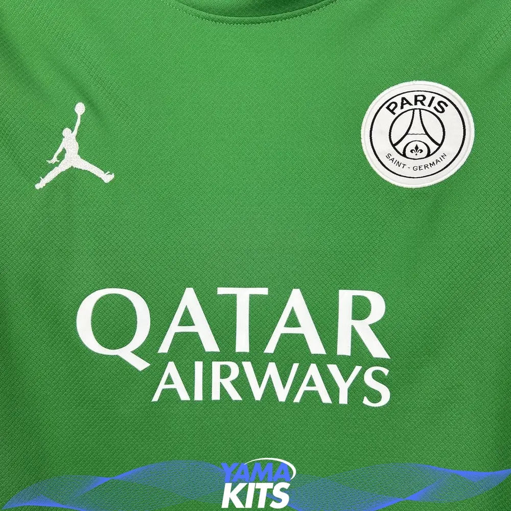 Maillot Paris SG manches longue "Vert 2024/2025 YamaKits Foot