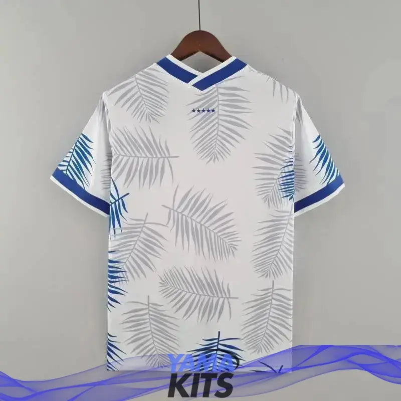 Maillot Brésil Concept « feuilles bleues » 2024/2025 - YamaKits