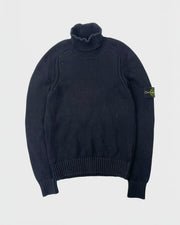 Stone Island pull col roulé - Noir