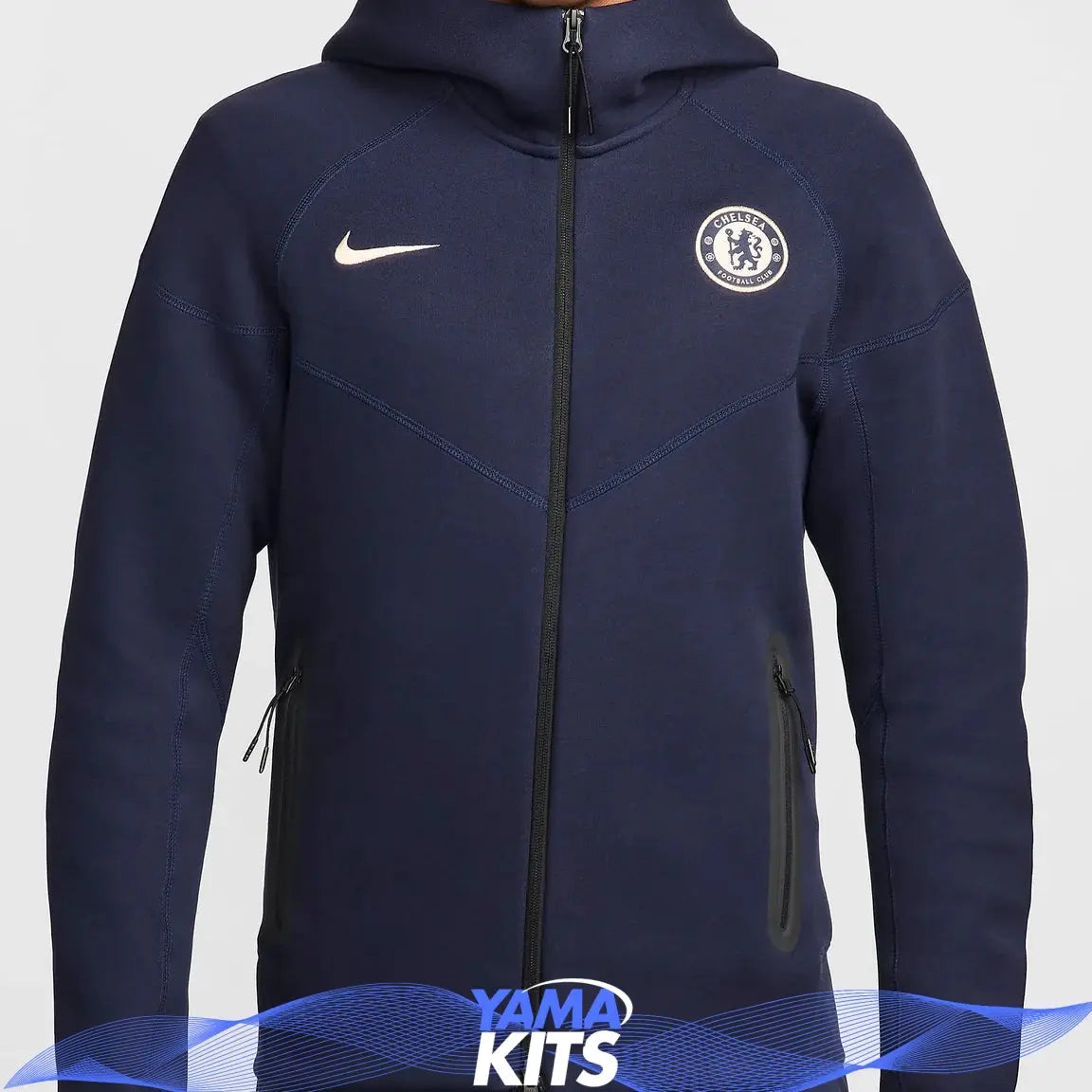 Veste Chelsea tech nike "Bleu" fleece 2024/2025 nike tech