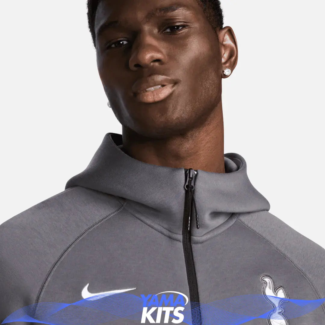Veste Totteham tech nike "Gris foncé" fleece 2024/2025 nike tech