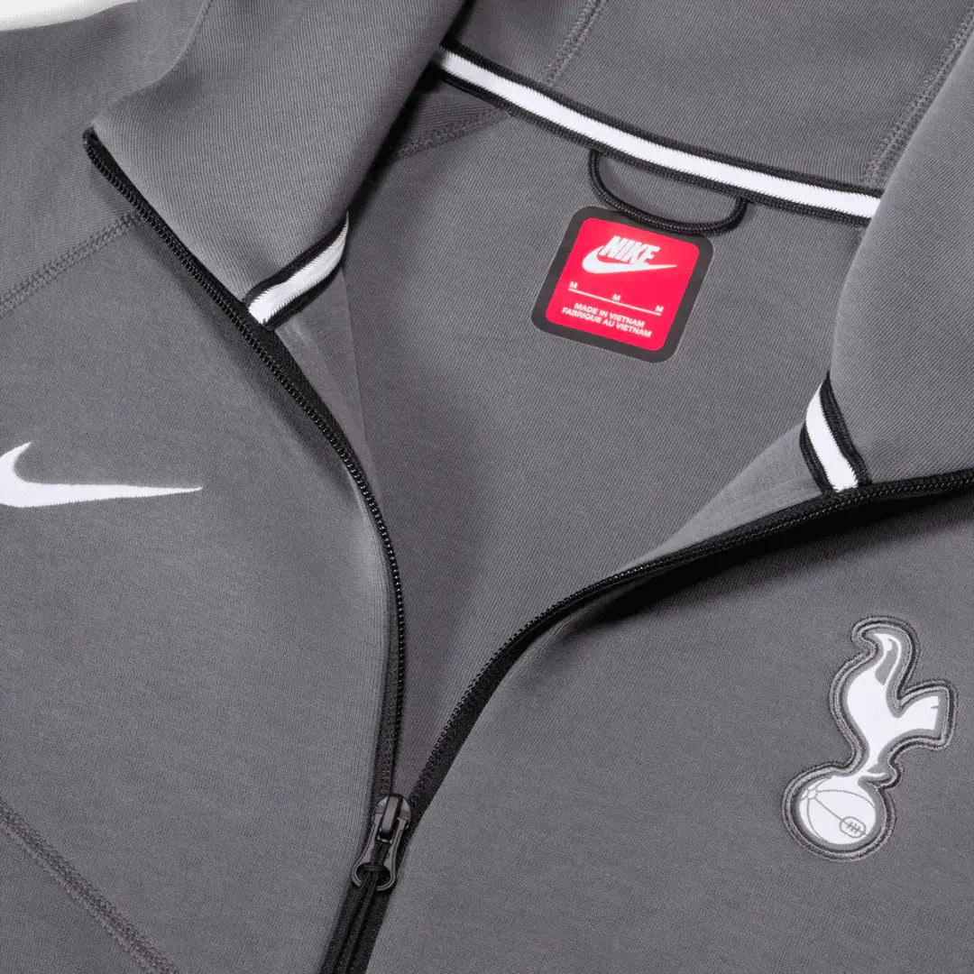 Veste Totteham tech nike "Gris foncé" fleece 2024/2025 nike tech