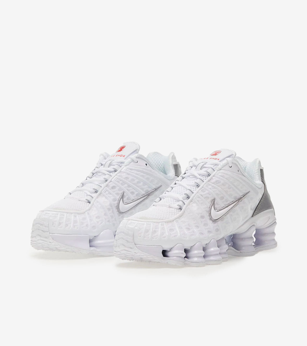 Nike Shox « TL White Metallic Silver Max Orange (W) »
