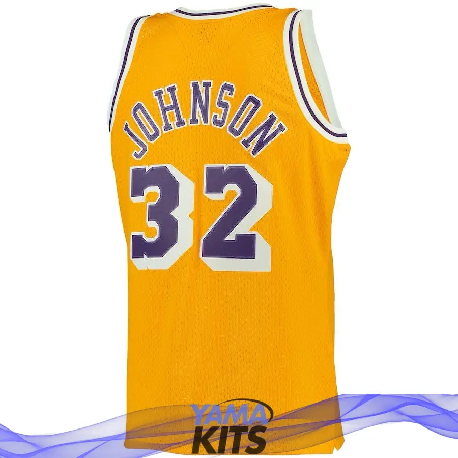 MAILLOT MAGIC JOHNSON LOS ANGELES LAKERS VINTAGE - YamaKits