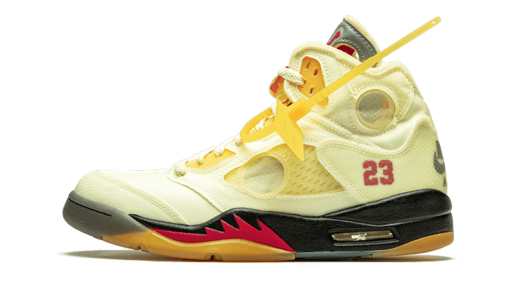 Jordan® x « Off-White® Jordan 5 Sail »