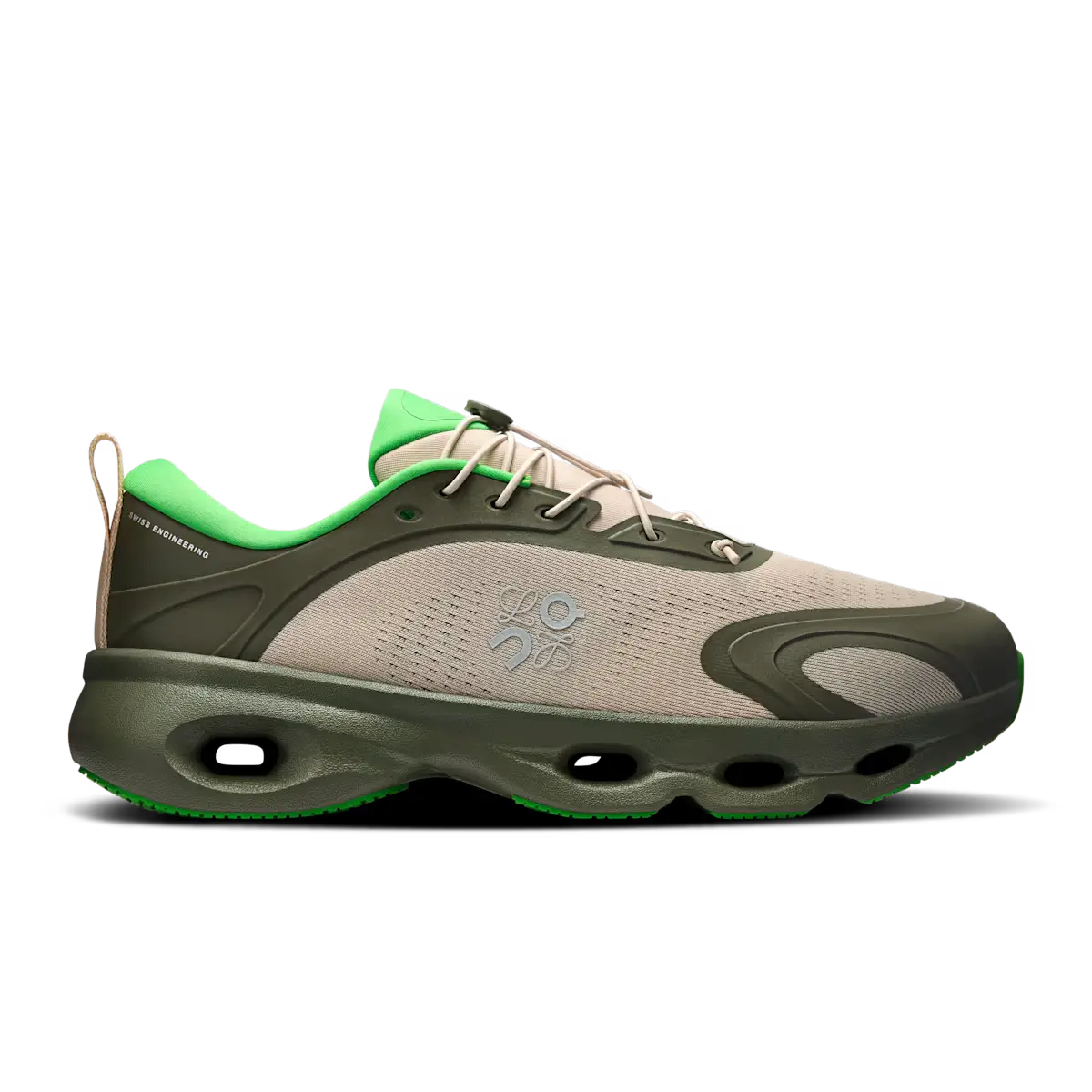 Cloudsolo Loewe « — Kaki Green Sand »