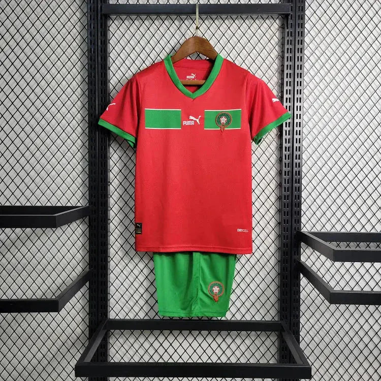 Maillot Maroc enfant Domicile 2022/2023 YamaKits Foot