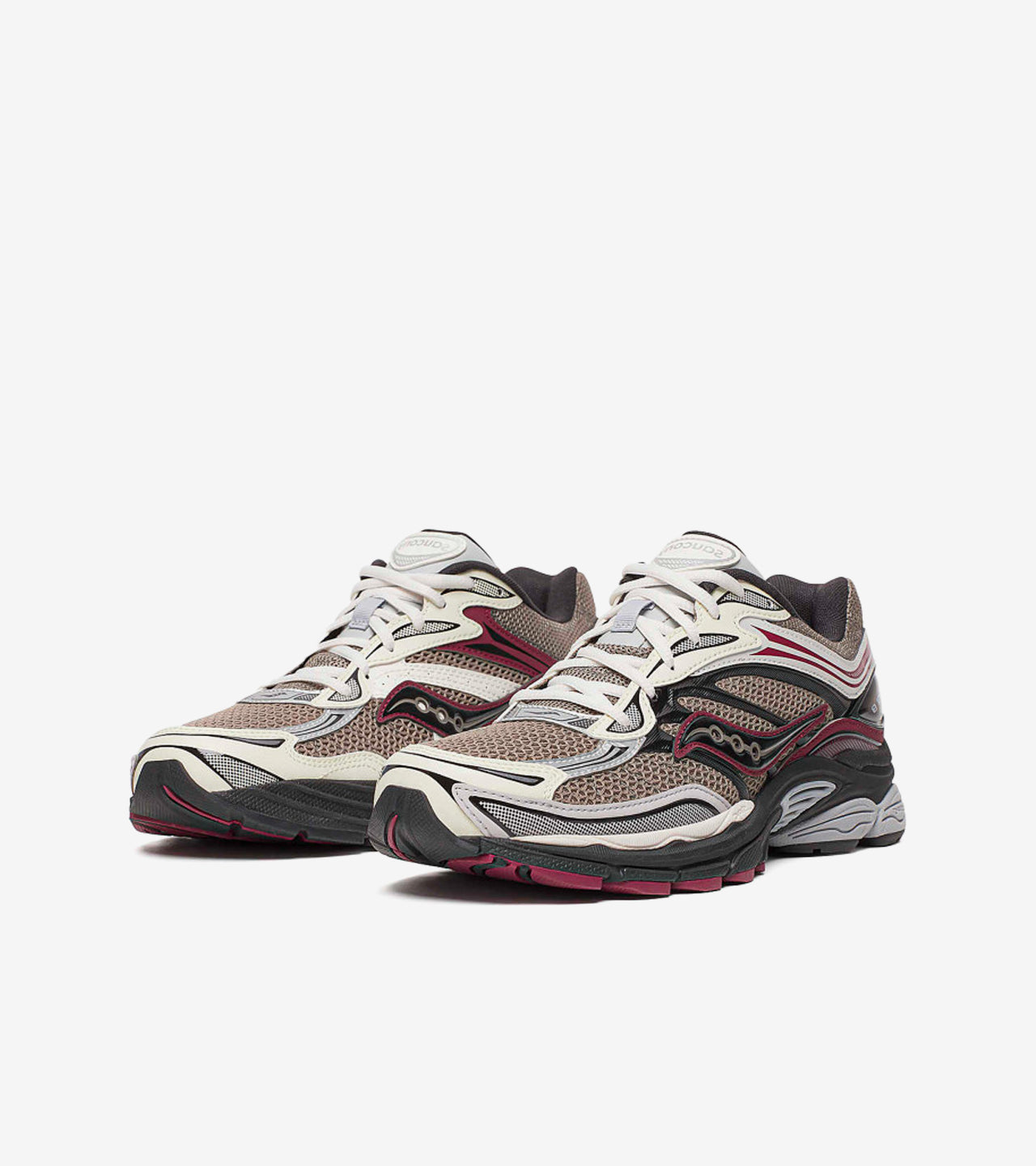 Saucony ProGrid « Omni 9 Tomorrow, Meet Yesterday Pack Tan Maroon »