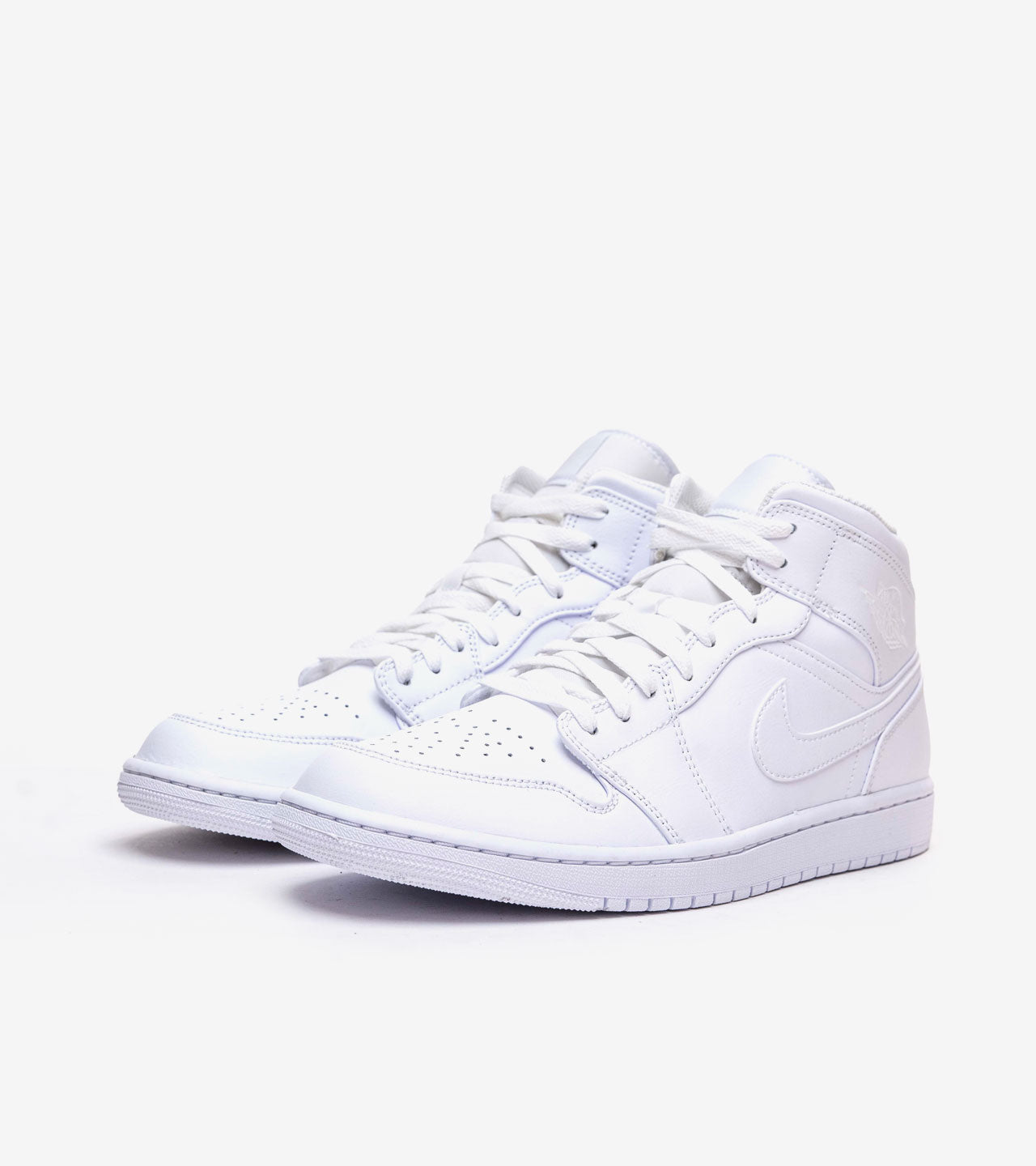 Air Jordan 1 Mid « Triple White (2022) »