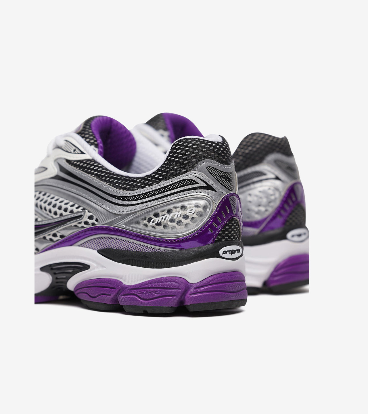 Saucony ProGrid « Omni 9 White Black Silver Purple »