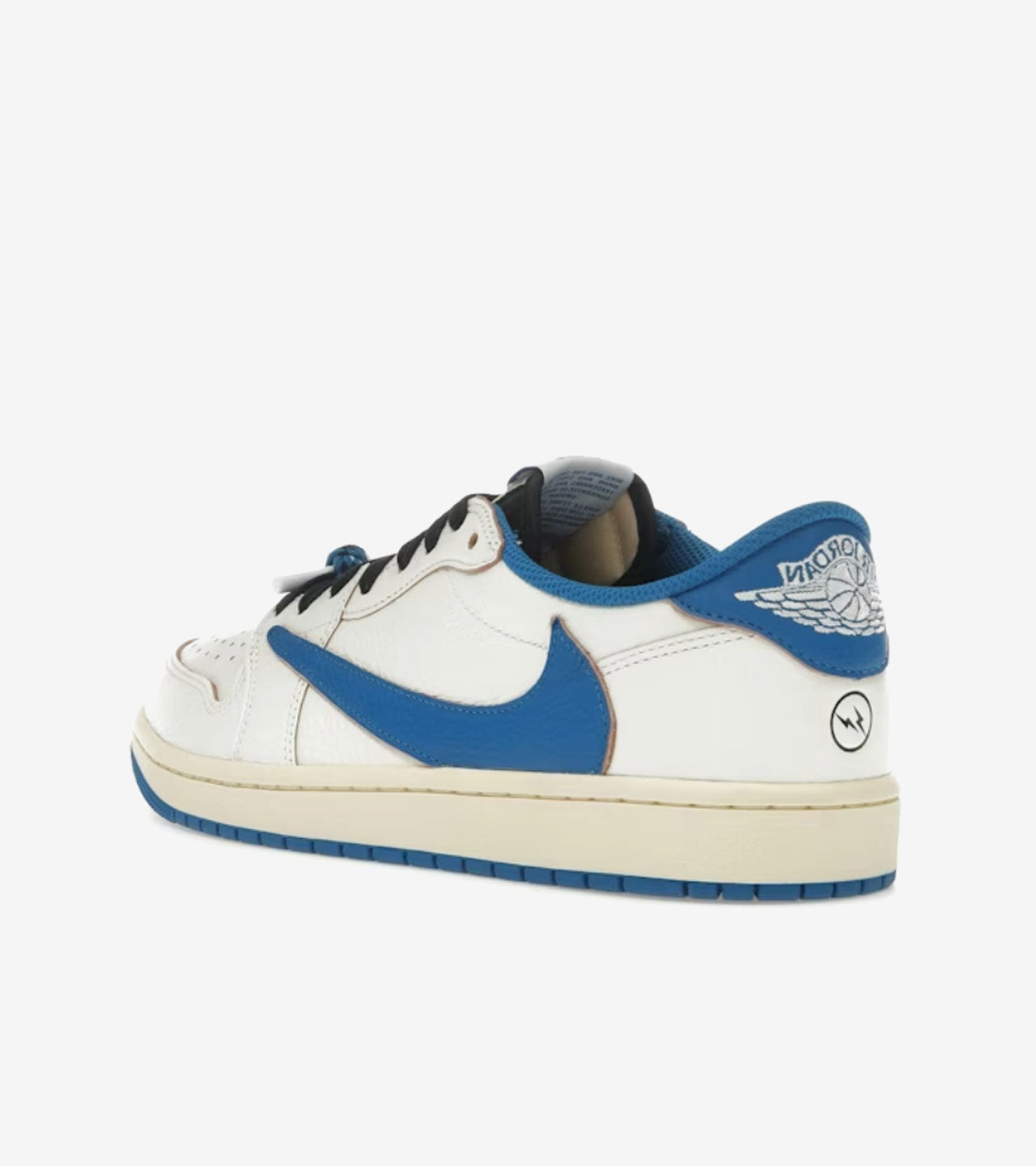 Jordan 1 Retro Low OG « SP Fragment x Travis Scott Sail Military Blue »