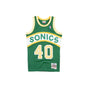 Maillot NBA Shawn Kemp 1994-95 Seattle Supersonics Road Swingman Mitchell&Ness