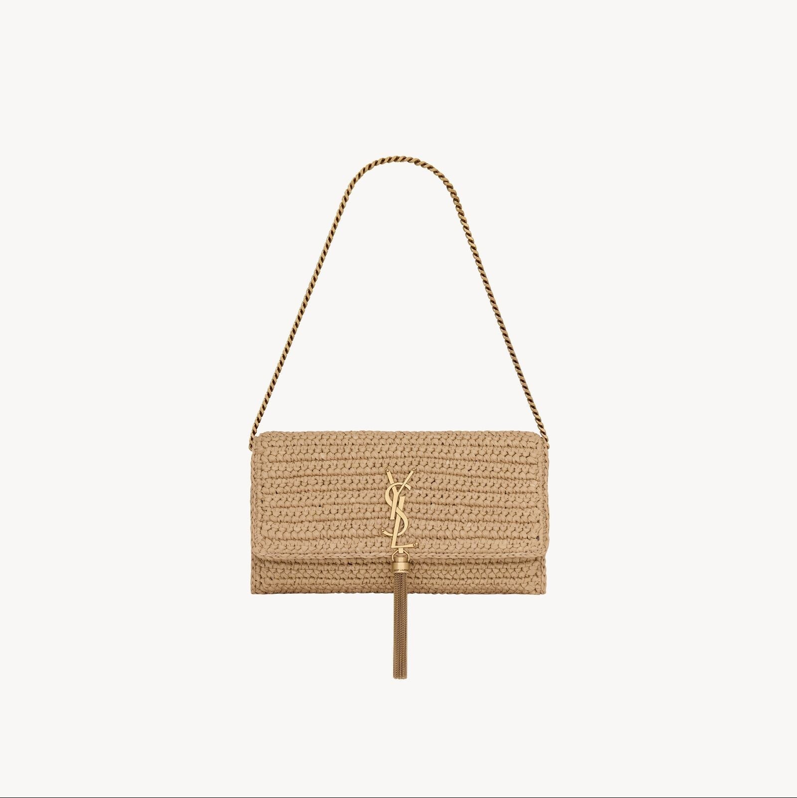 YSL - « KATE 99 TASSEL IN RAFFIA »