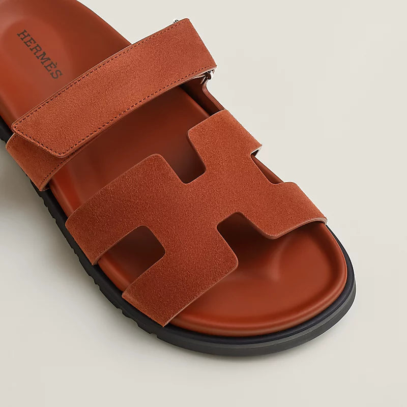 Hermes - « Sandales Chypre Marron muscavado »