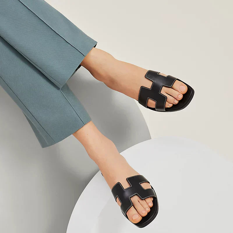 Hermes - « Claquettes Noir »