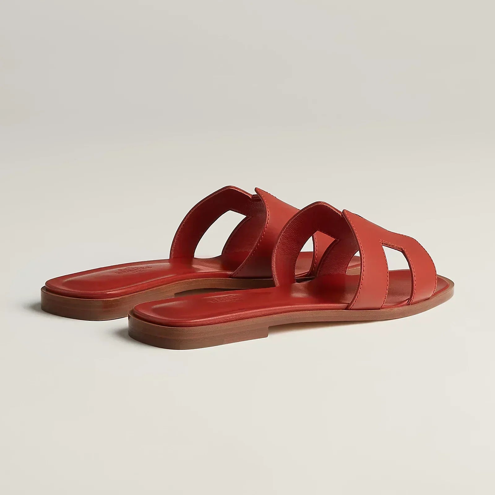 Sandales Oran « - Orange brûlé »