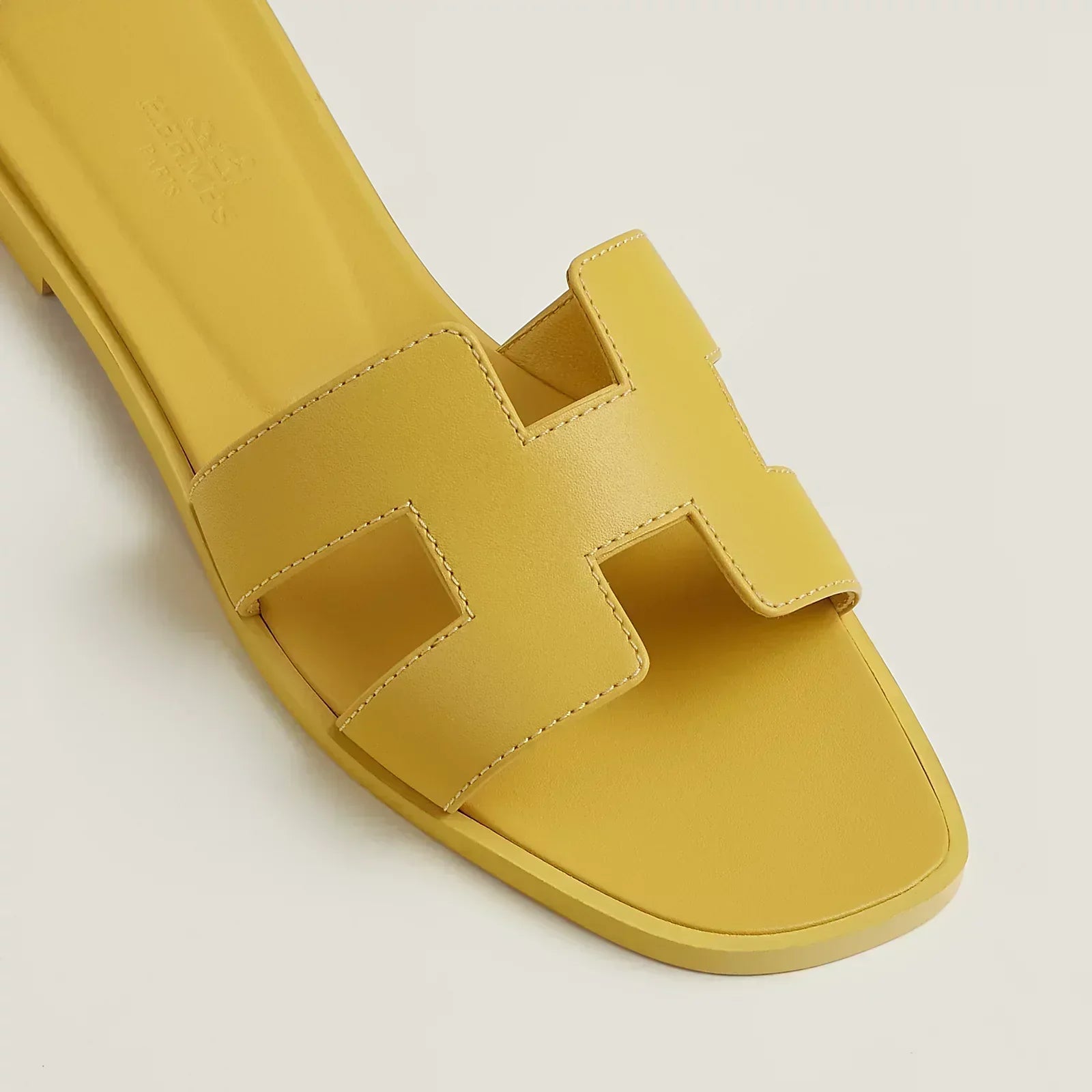 Sandales Oran « - Jaune impérial »