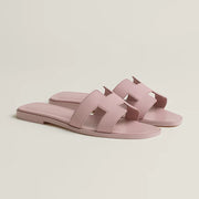 Hermes - « Claquettes Rose Cancan »