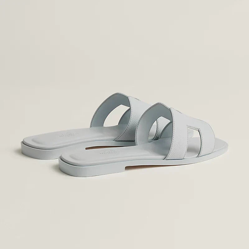 Hermes - « Claquettes Bleu glacier »