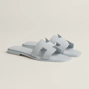Hermes - « Claquettes Bleu glacier »