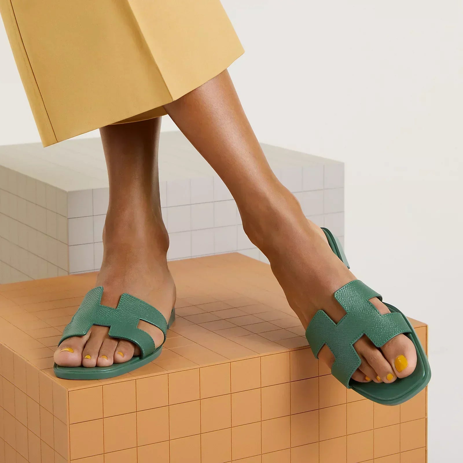 Sandales Oran « - Ivy Green »