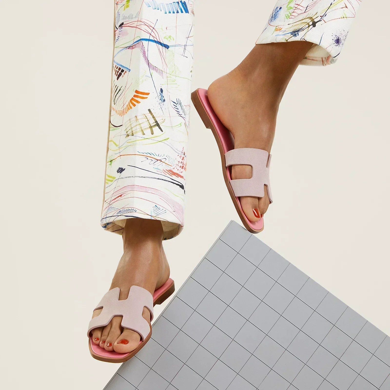 Sandales Oran « - Porcelaine rose - All (3) »