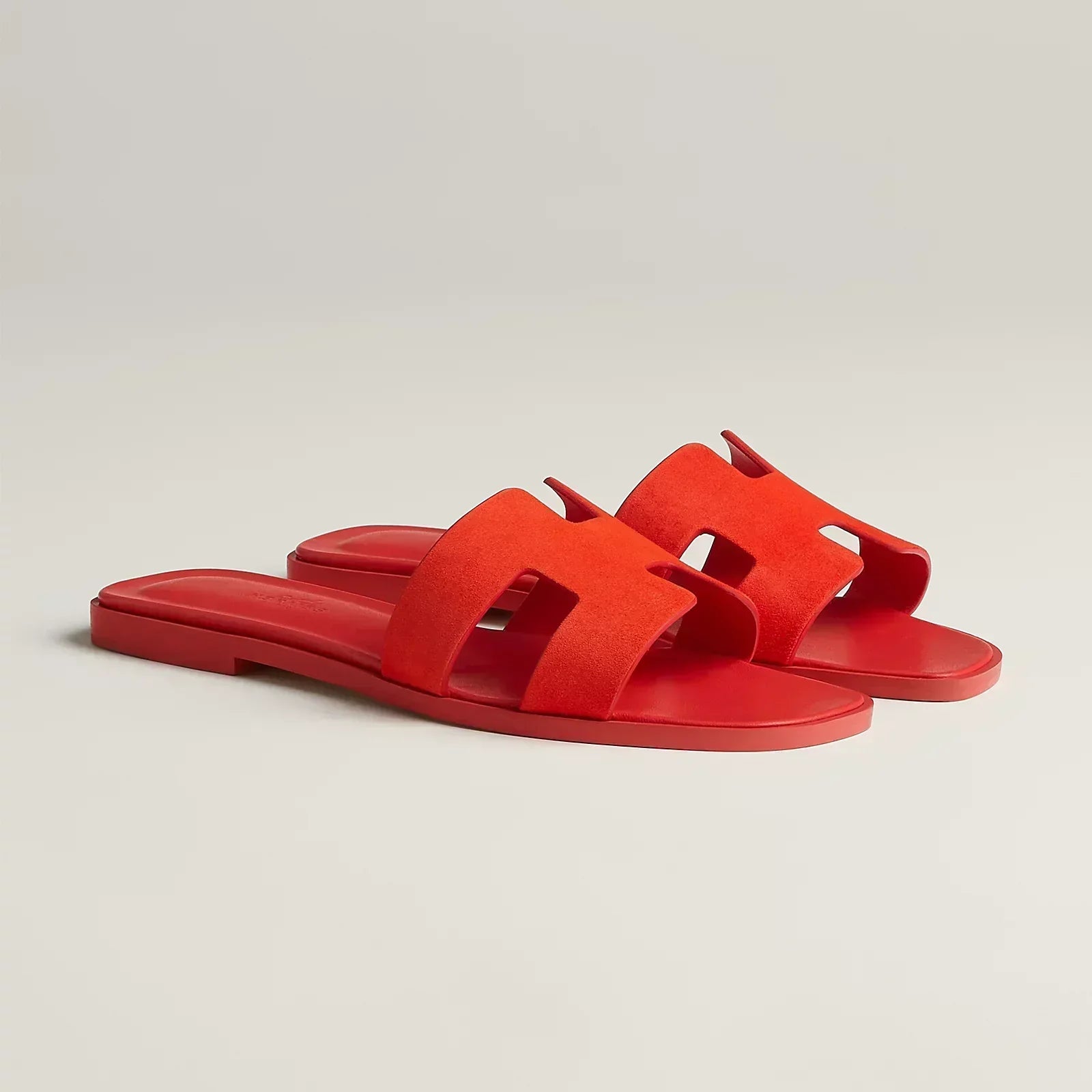 Sandales Oran « - Rouge Grenadine »