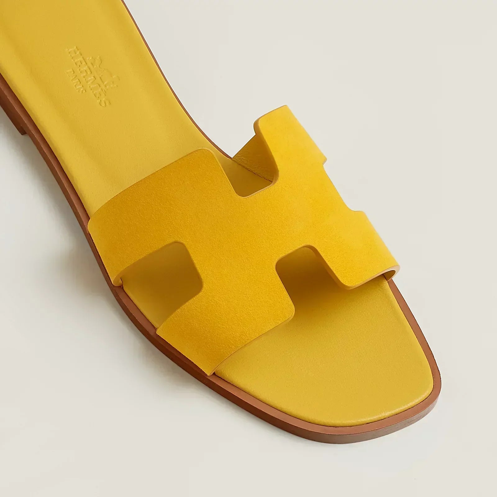 Sandales Oran « - Jaune bouton d'or »