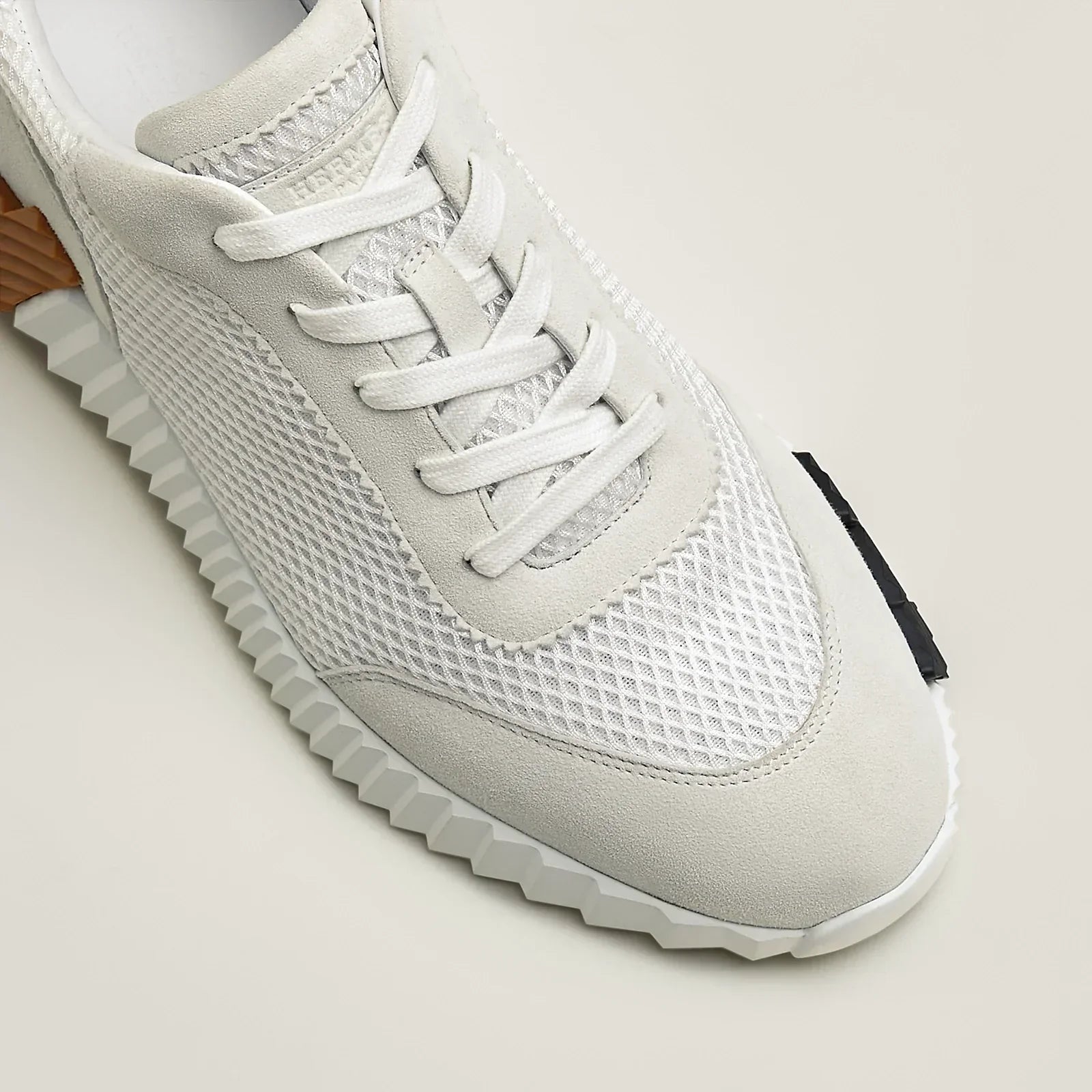 Hermès Bouncing « blanc/maron/noir »