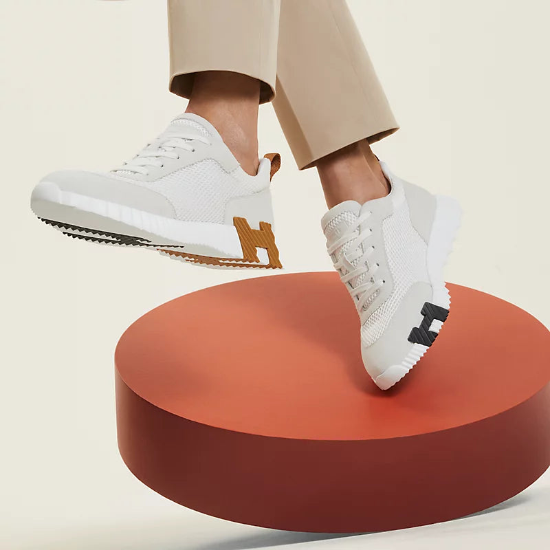 Hermès Bouncing « blanc/maron/noir »